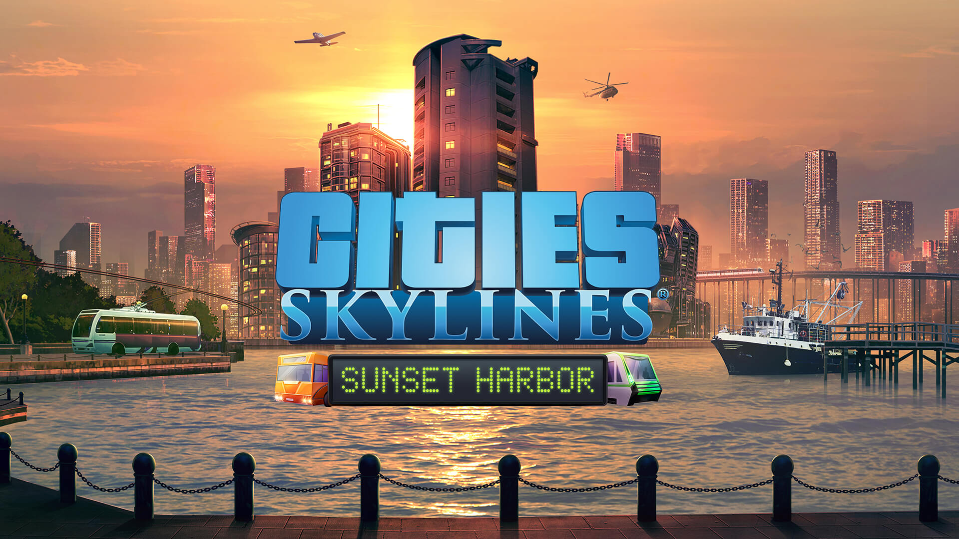 Cities: Skylines - Sunset Harbor