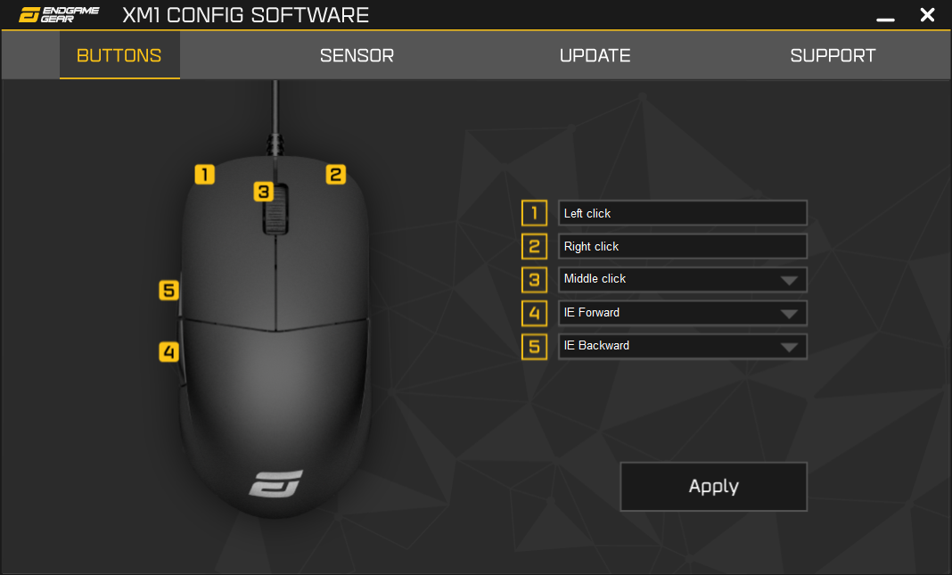 Endgame Gear XM1 V2 Análisis Software 1
