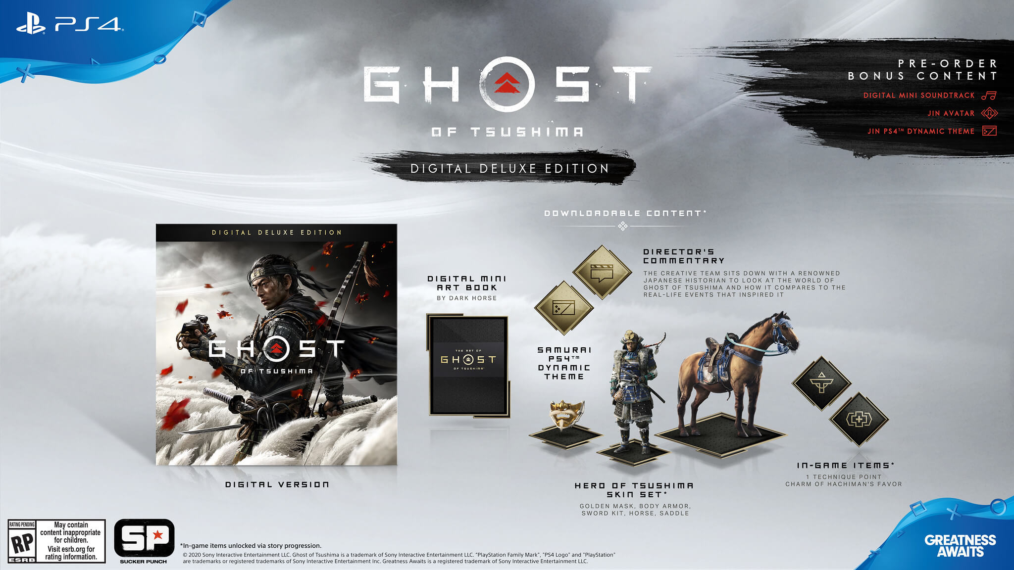 Ghost of Tsushima Edición especial