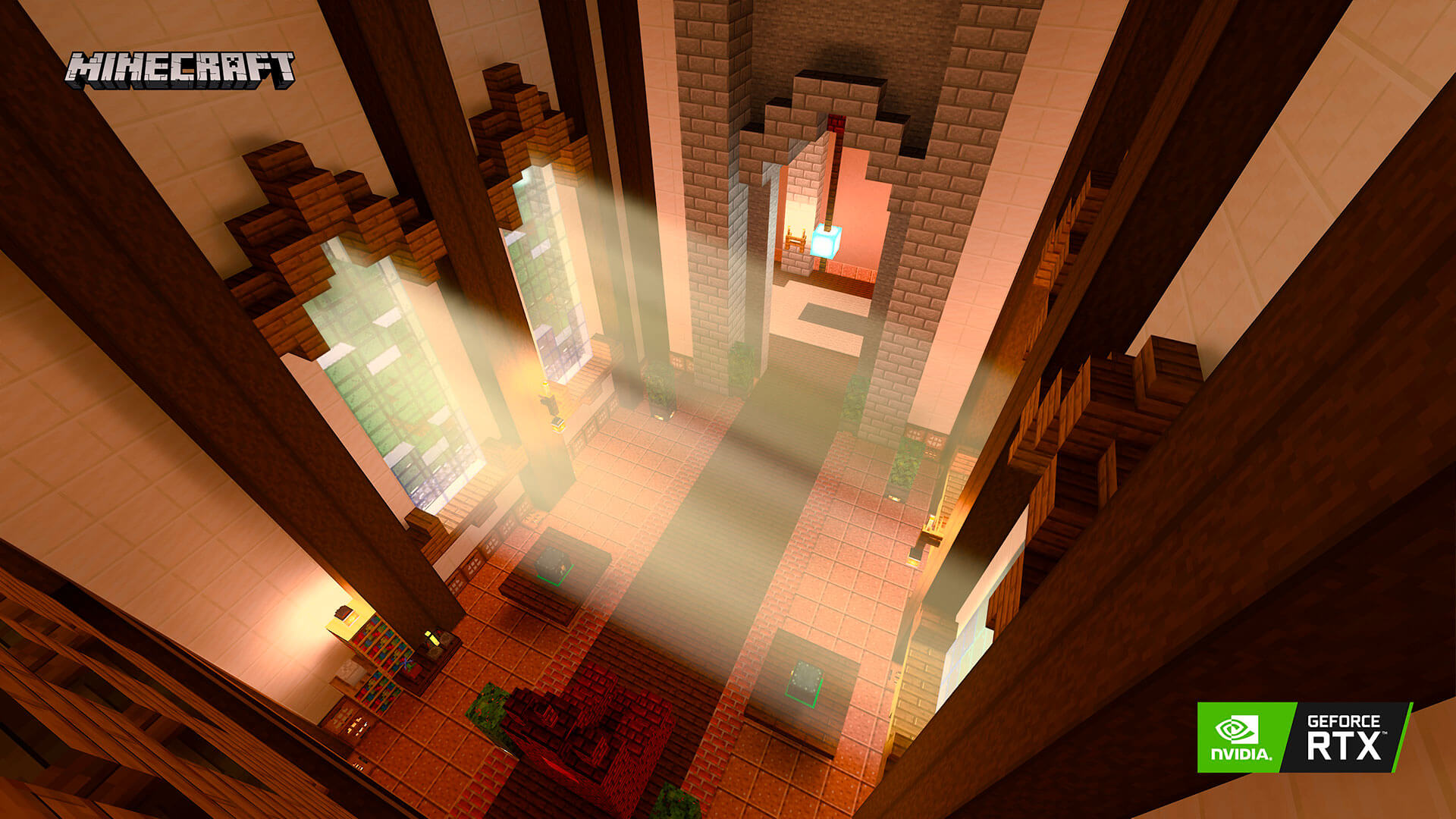 Minecraft Cristal Palace RTX