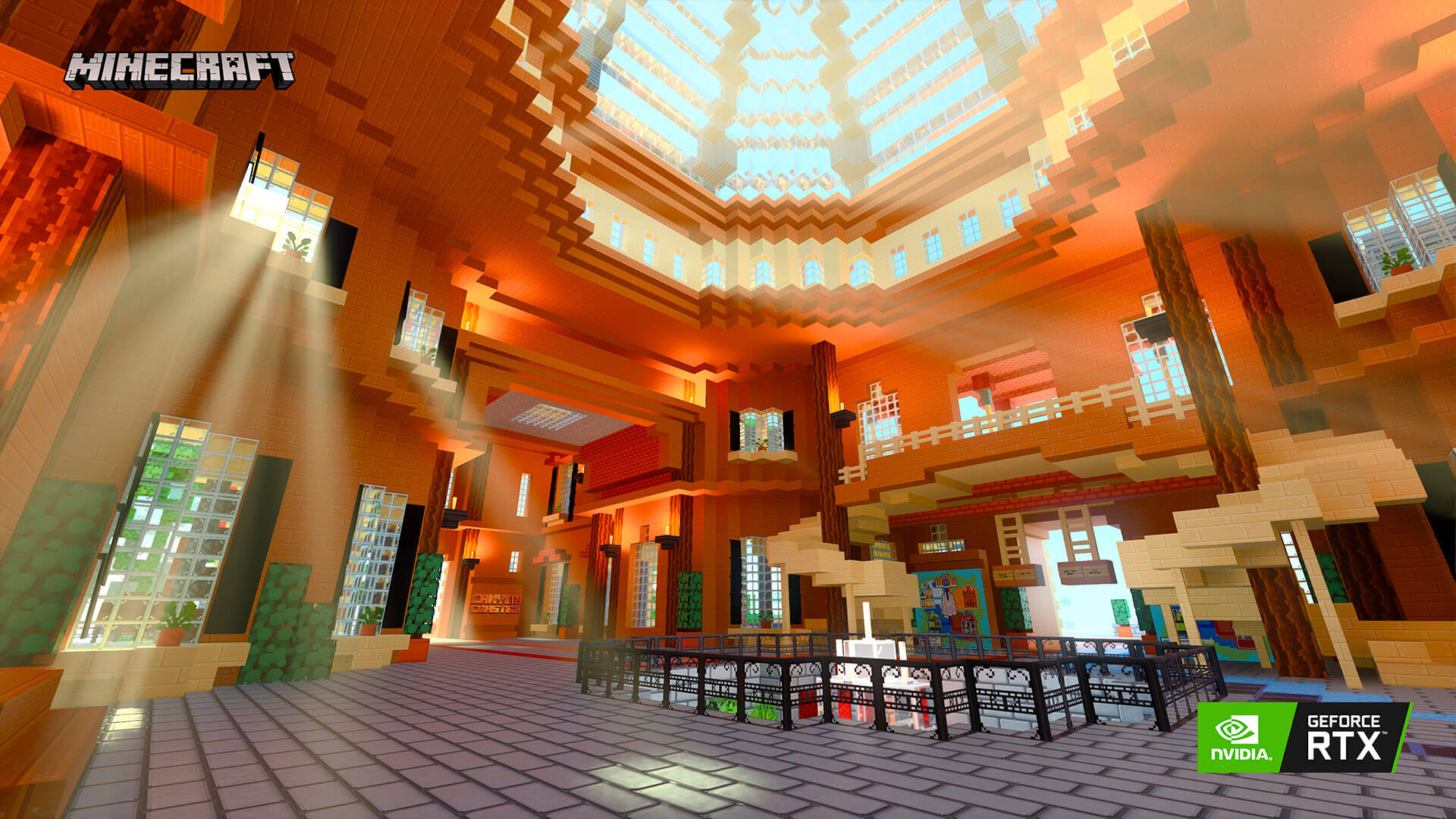 Minecraft Imagination Island RTX