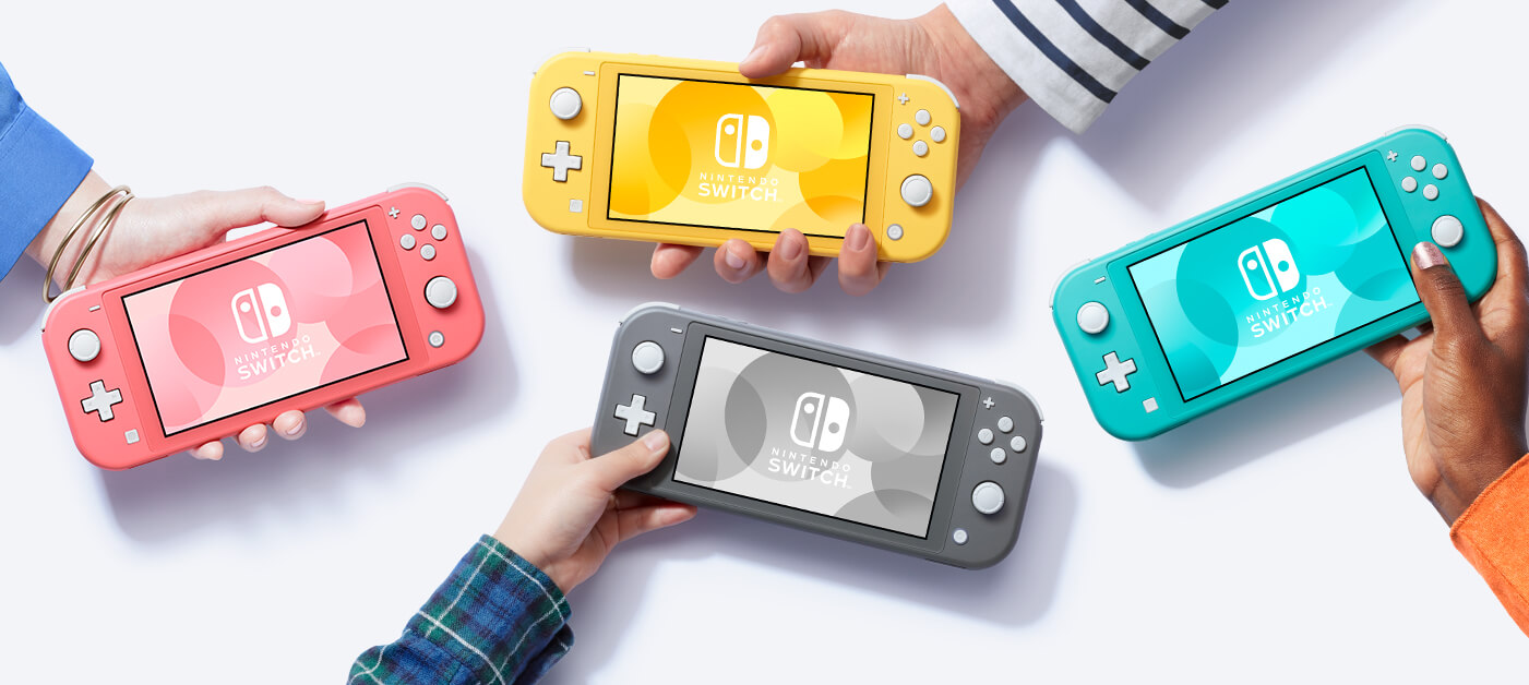 Nintendo Switch Lite coral