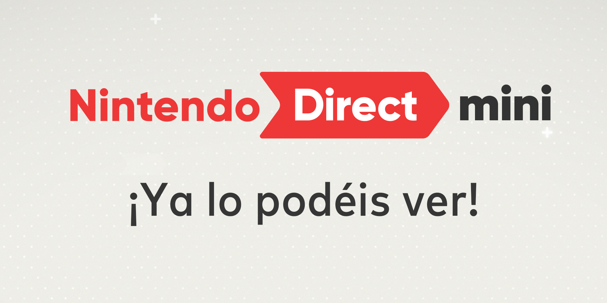 Nintendo Direct Mini 26 marzo 2020