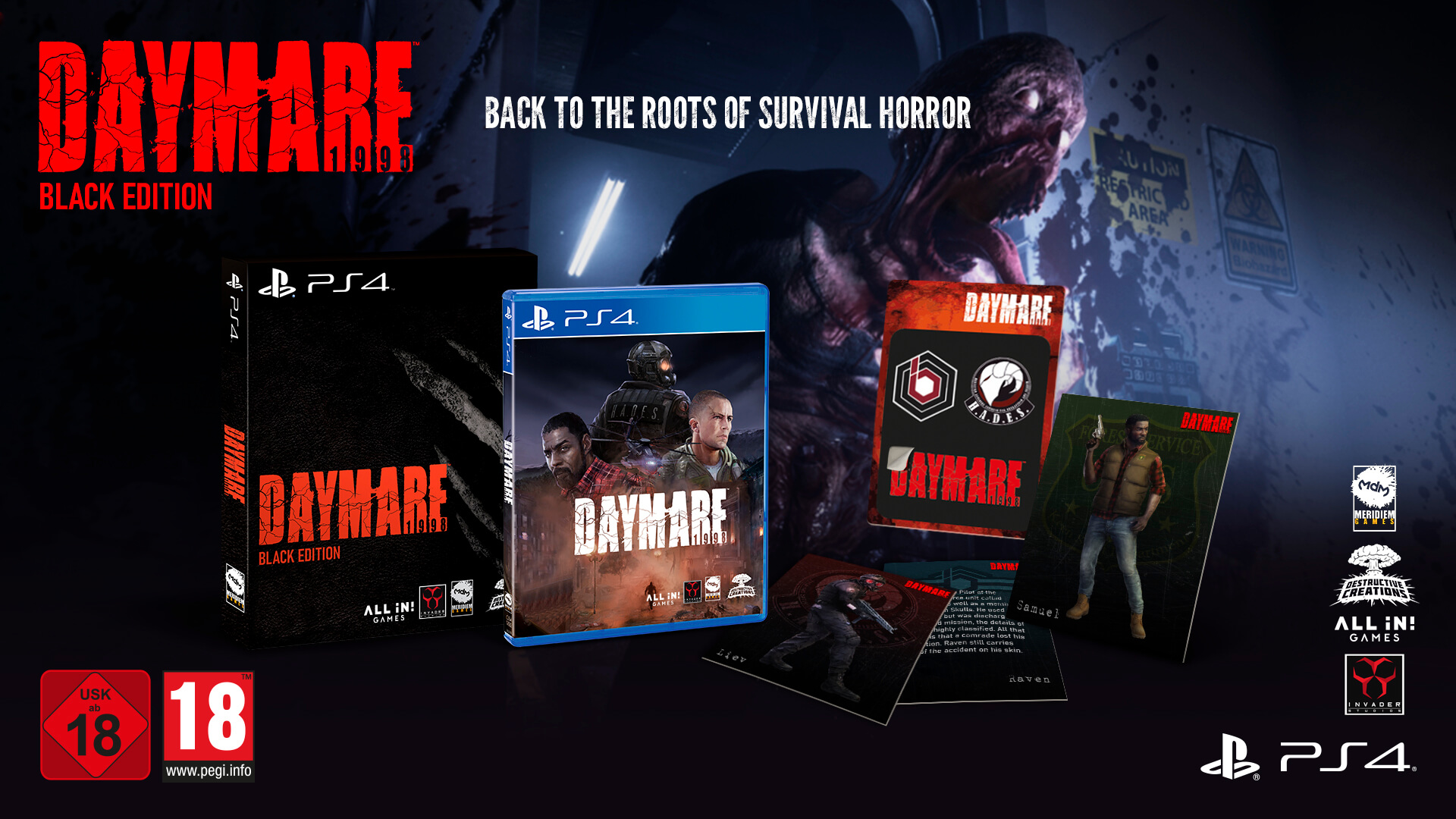 DAYMARE 1998 Black Edition PS4
