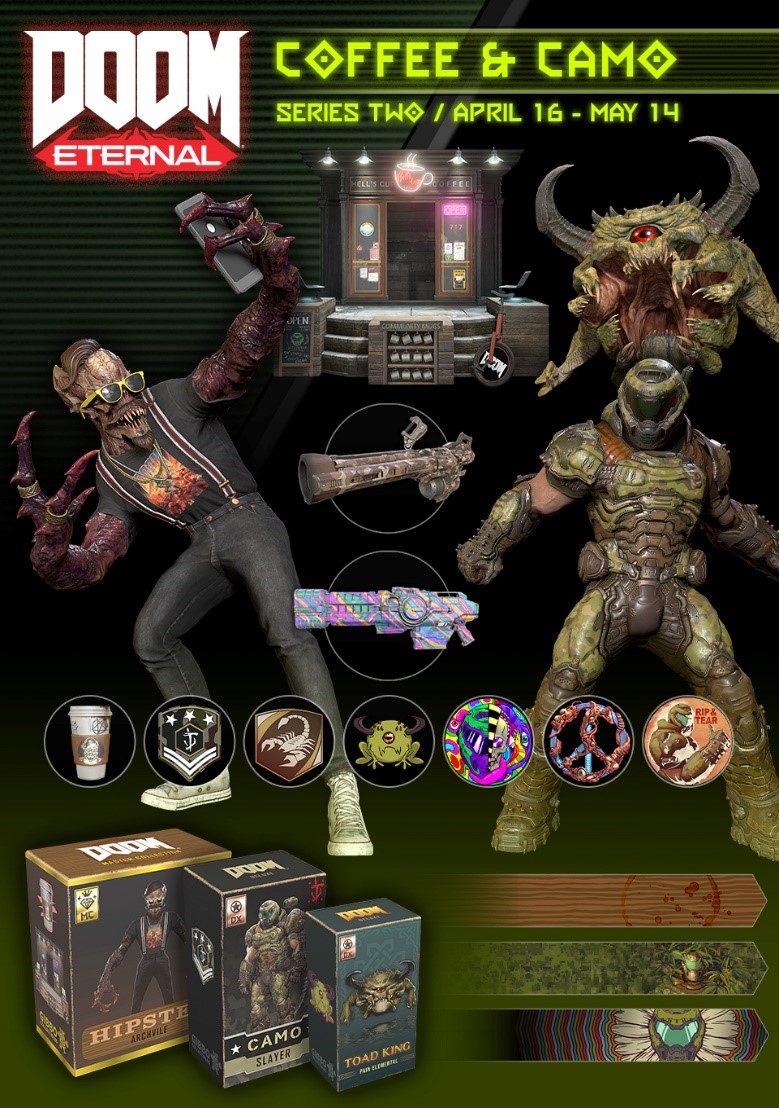 Camuflaje Café Doom Eternal