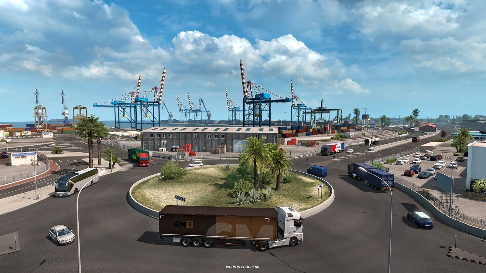 puertos de Iberia truck simulator
