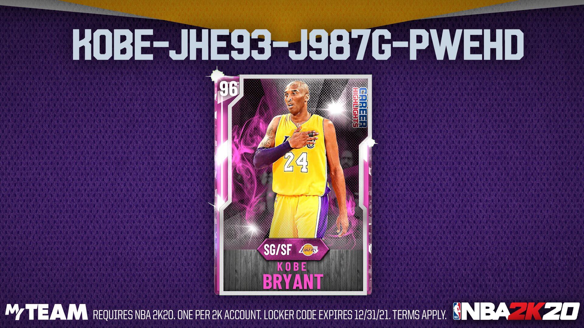 Kobe Diamante Rosa en Mi EQUIPO