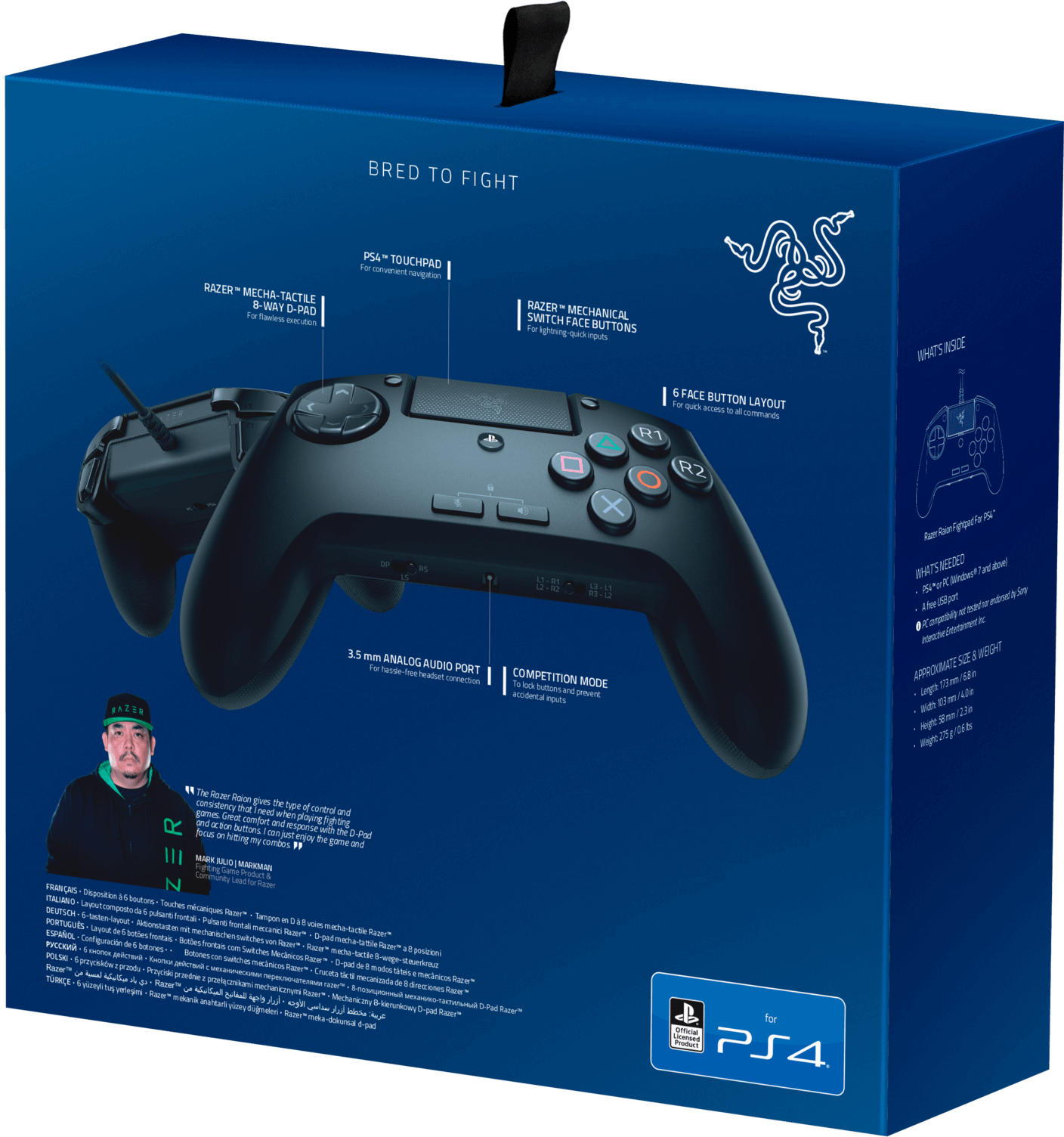 Razer Raion Análisis Caja 2