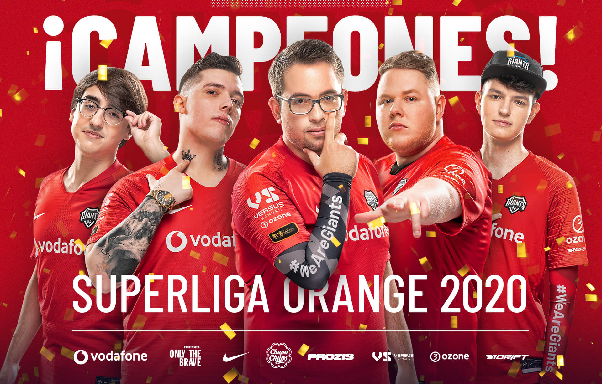 Vodafone Giants campeones superliga