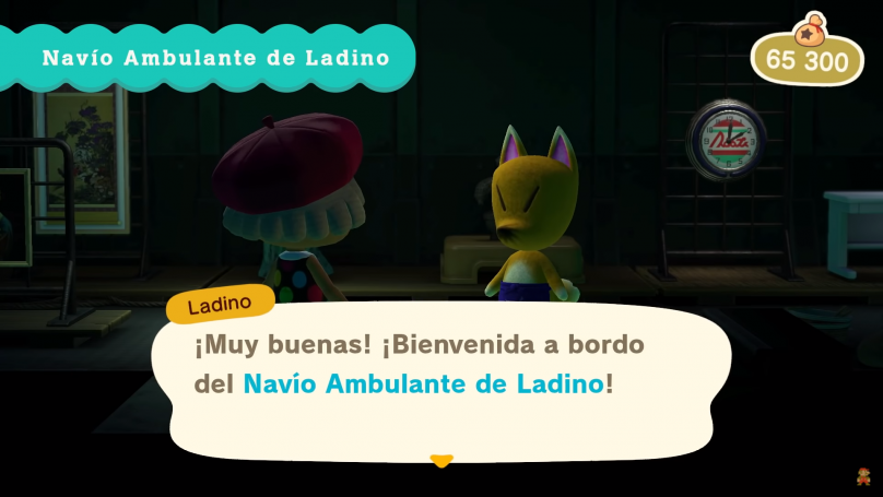 Ladino en Animal Crossing: New Horizons