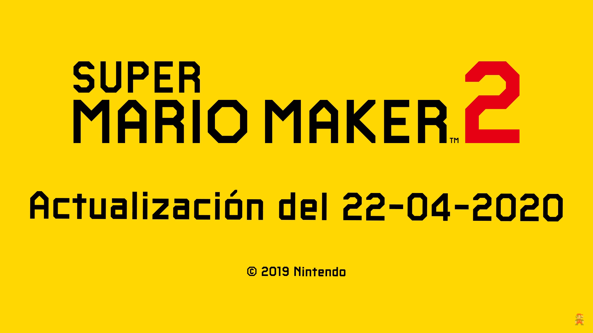 Super Mario Maker 2 tercera actualización
