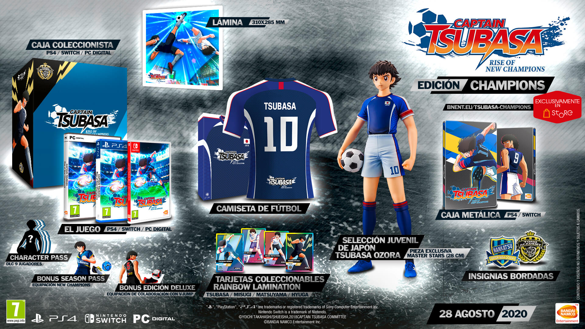 Captain Tsubasa Rise of New Champions Edición Campeones