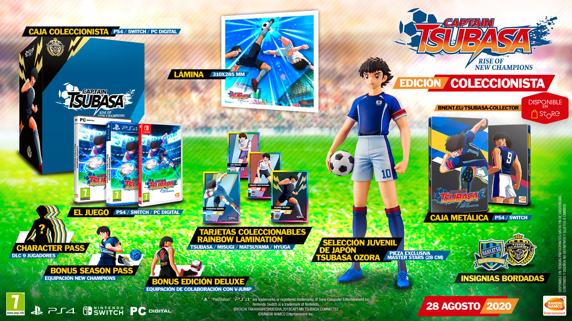 Captain Tsubasa Rise of New Champions Edición Coleccionista