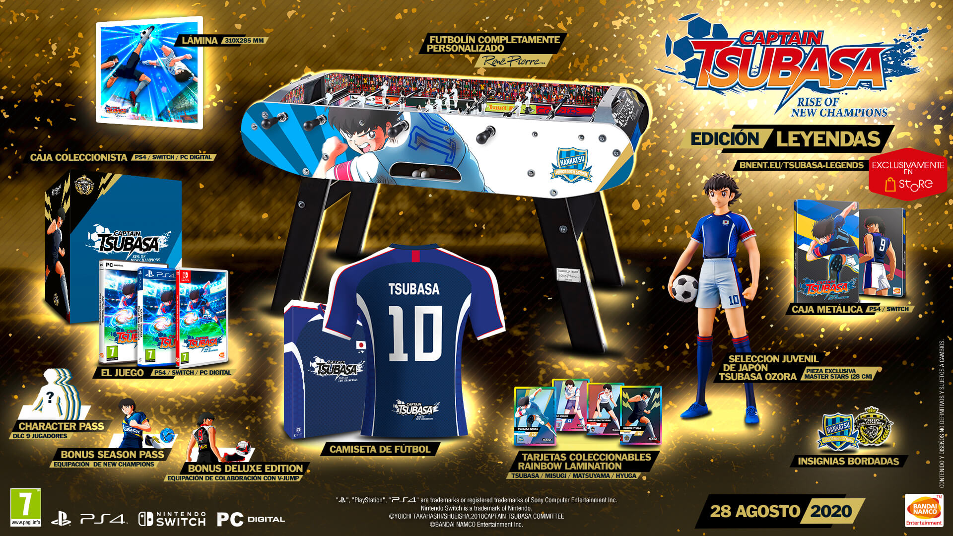 Captain Tsubasa Rise of New Champions Edición Leyendas