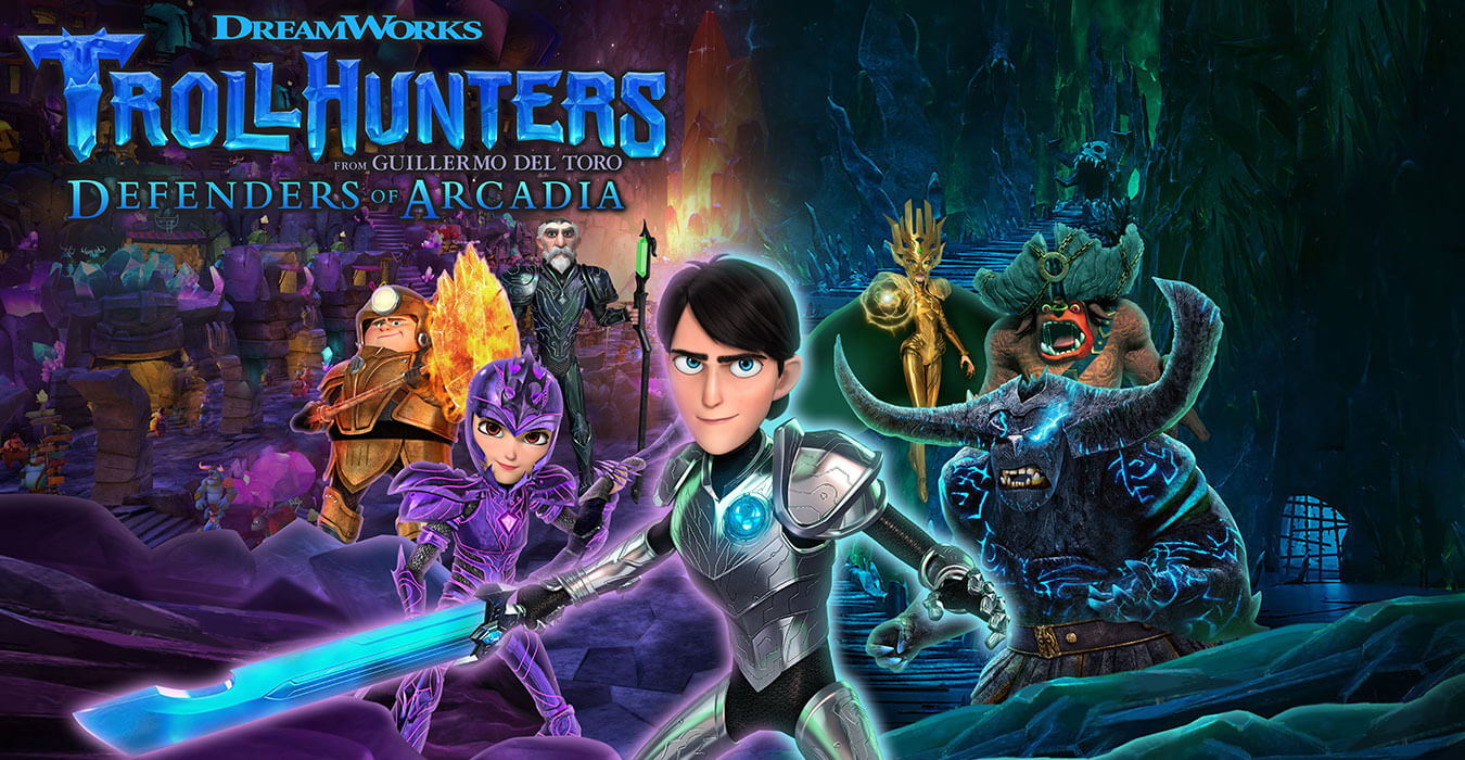 DreamWorks Trollhunters Defenders of Arcadia Art