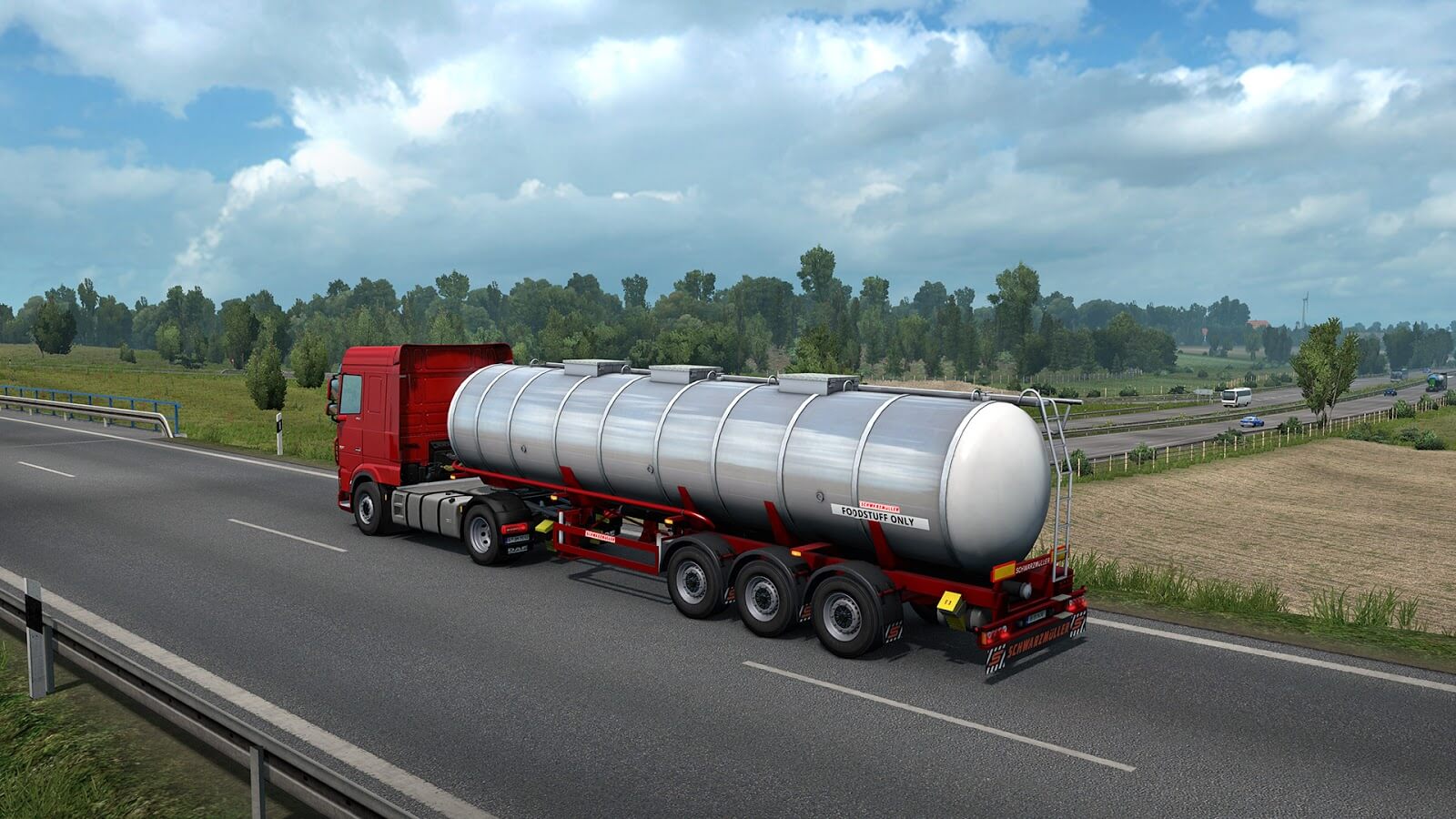 Euro Truck Simulator 2 Cisterna comida 1
