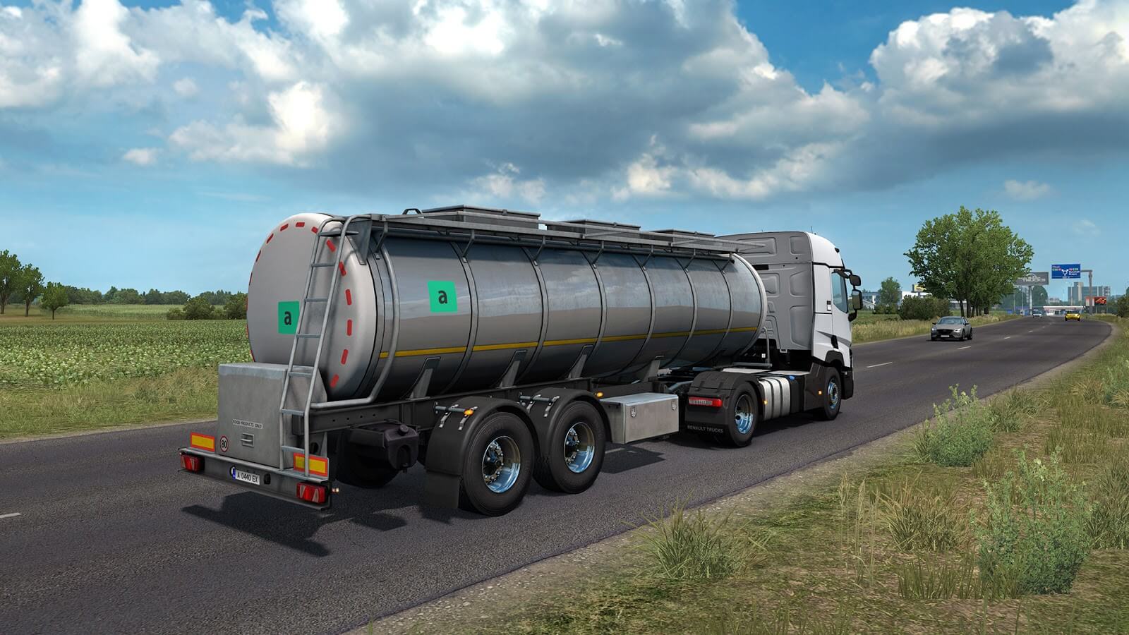Euro Truck Simulator 2 Cisterna comida 2
