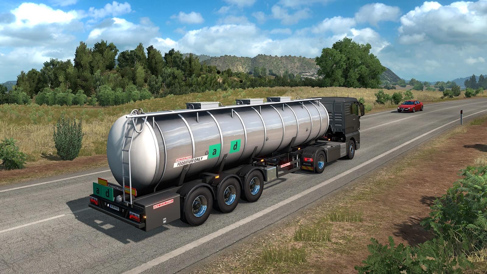 Euro Truck Simulator 2 Cisterna comida 4