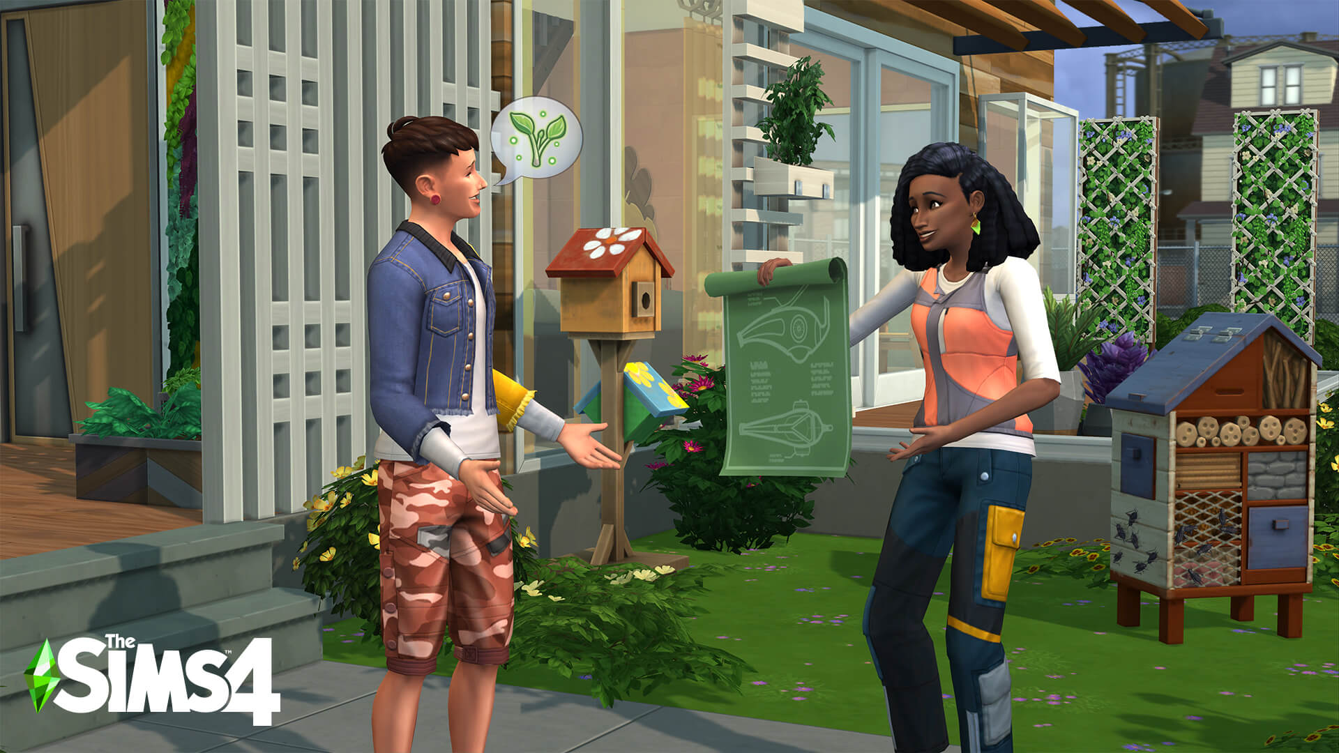 Los Sims 4 Vida Ecológica Anuncio 4