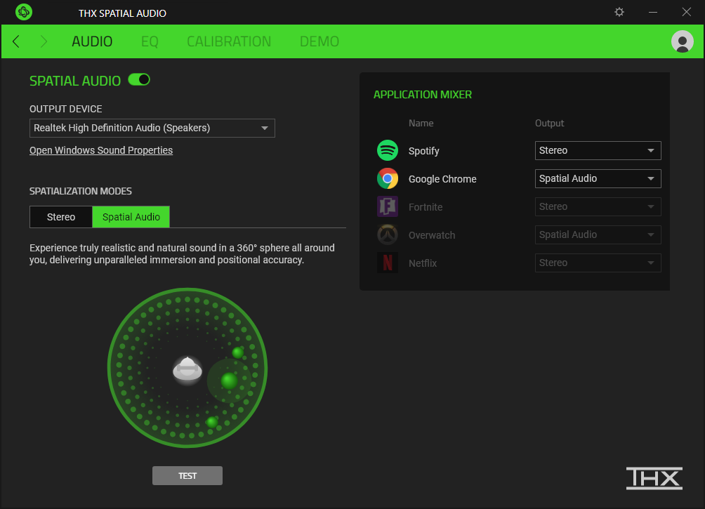 Razer THX Spatial Audio