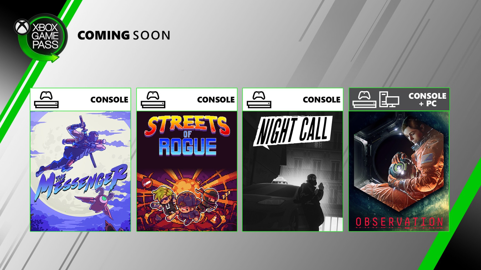 Xbox Game Pass Nueva oleada junio 2020