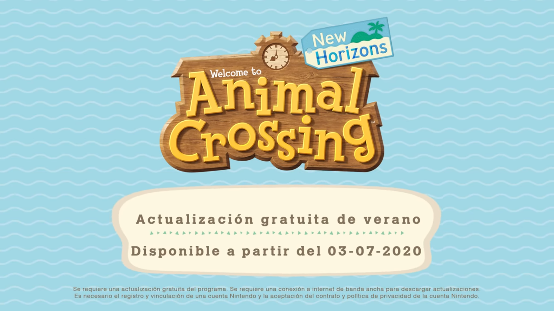 Animal Crossing verano