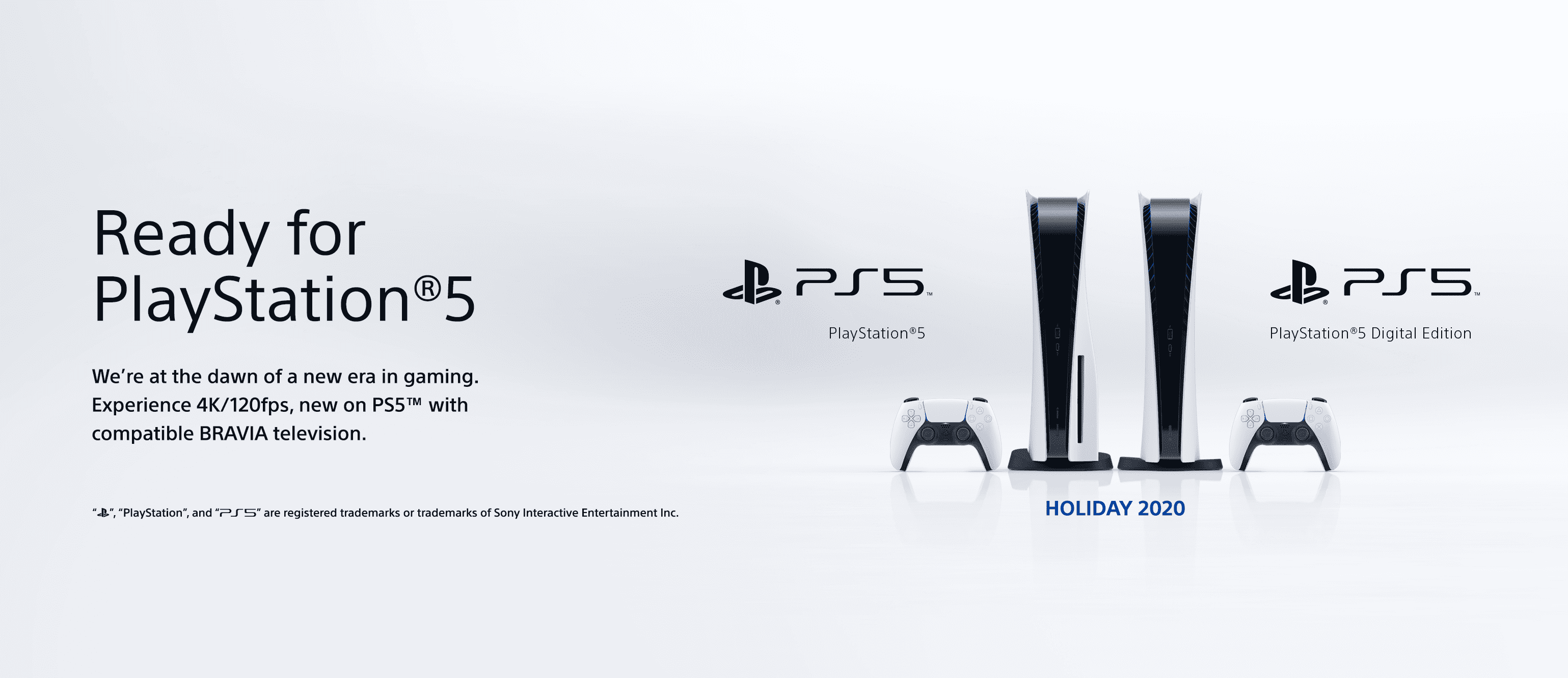 Ready for PlayStation 5 Sony BRAVIA 1