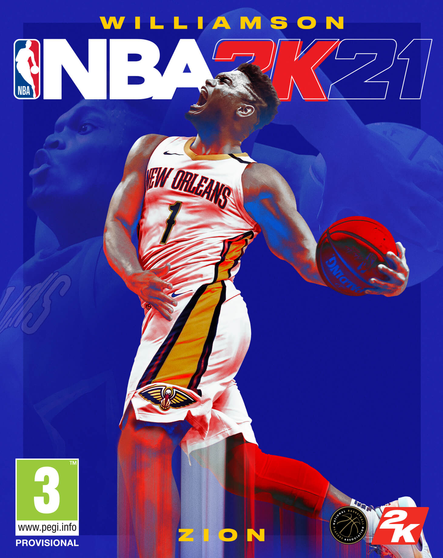 Zion Williamson Portada 2 NBA 2K21 2