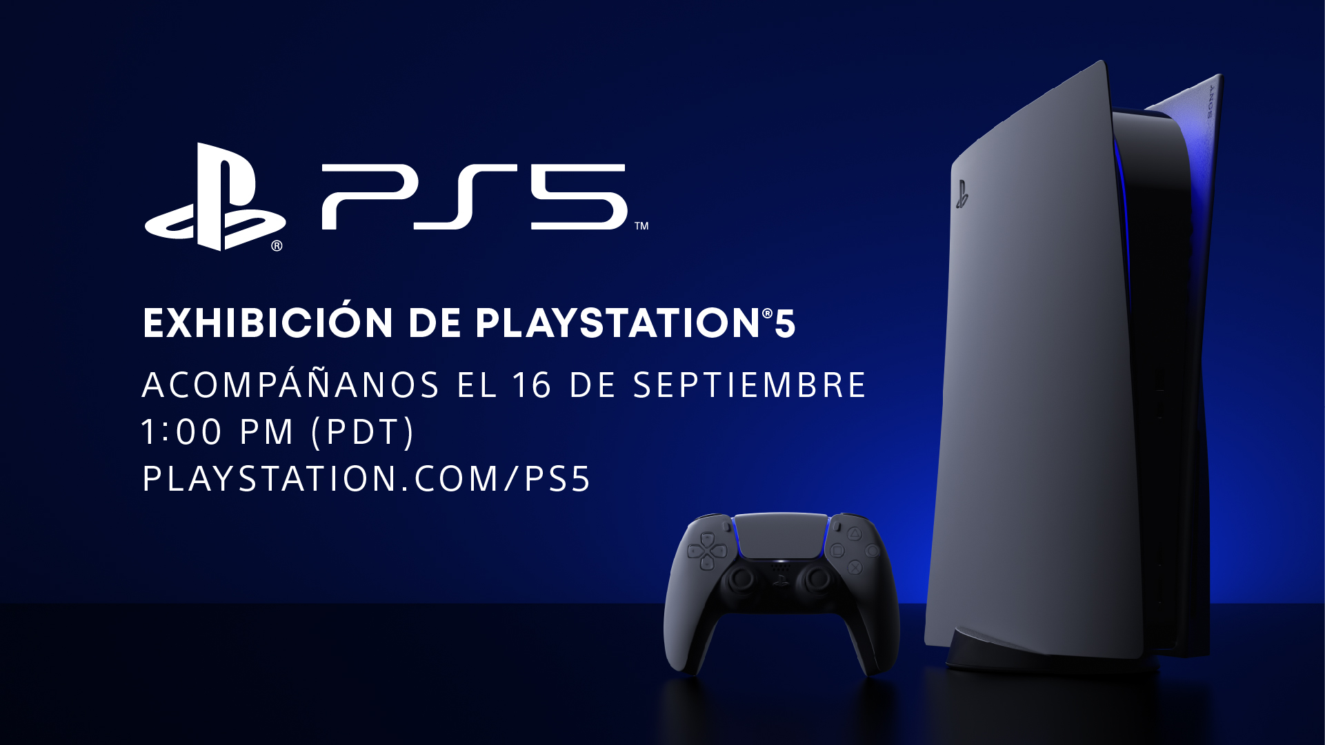 Exhibición de PlayStation 5