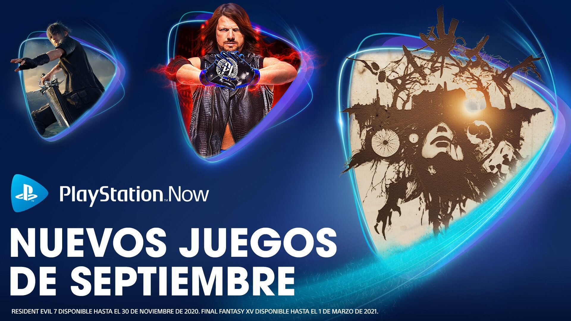 PlayStation Now septiembre 2020
