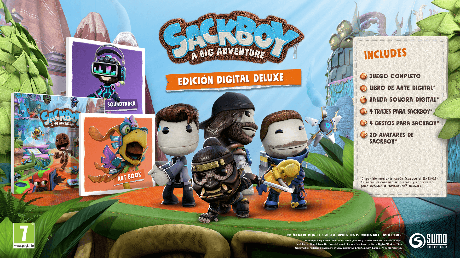 Sackboy Una aventura a lo grande Reserva