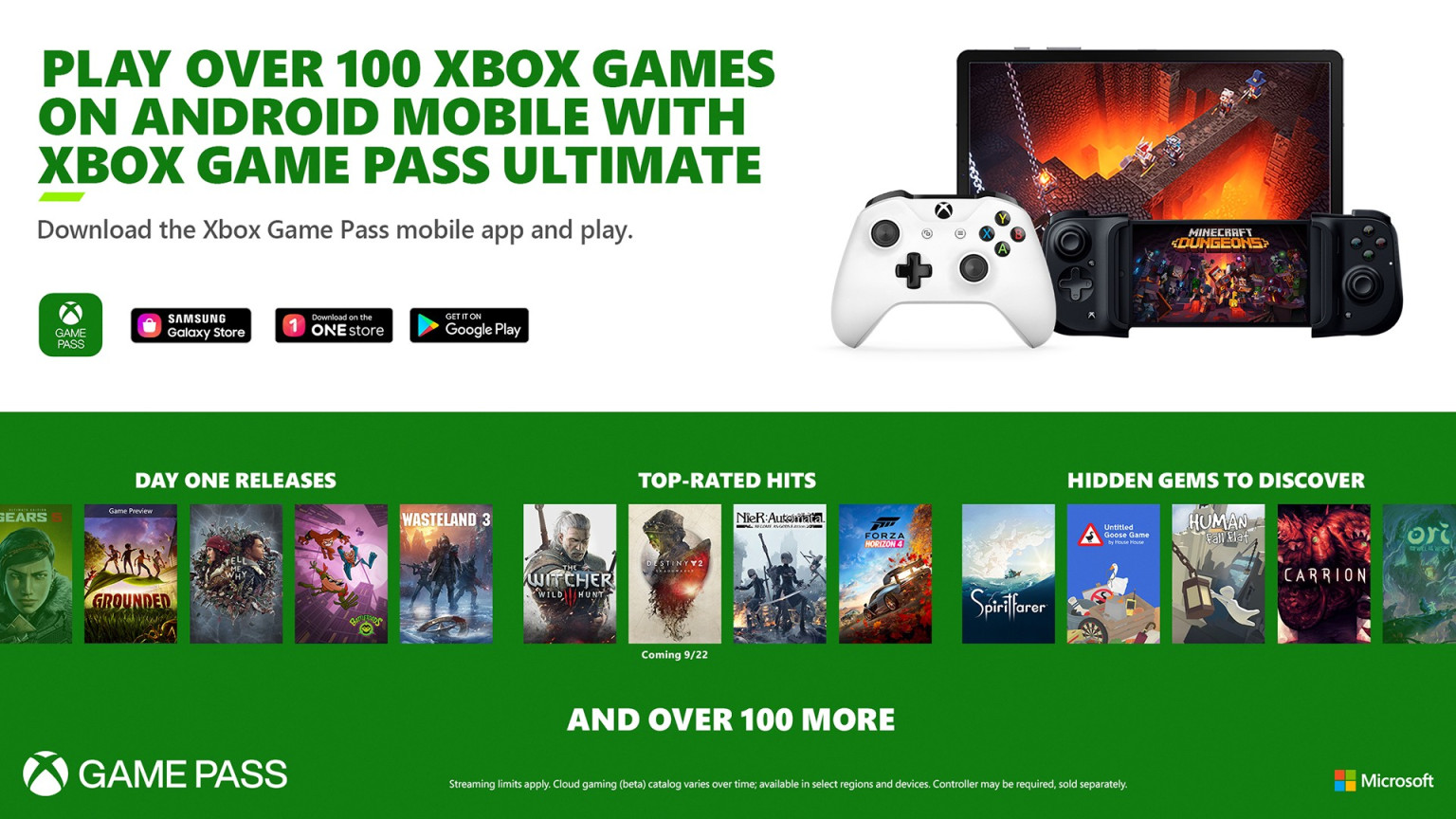 Xbox Game Pass XCloud