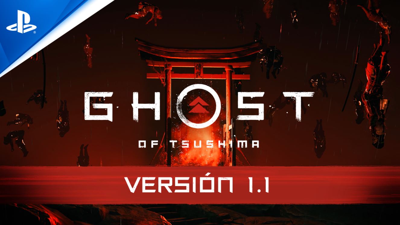 actualización 1.1. de Ghost of Tsushima