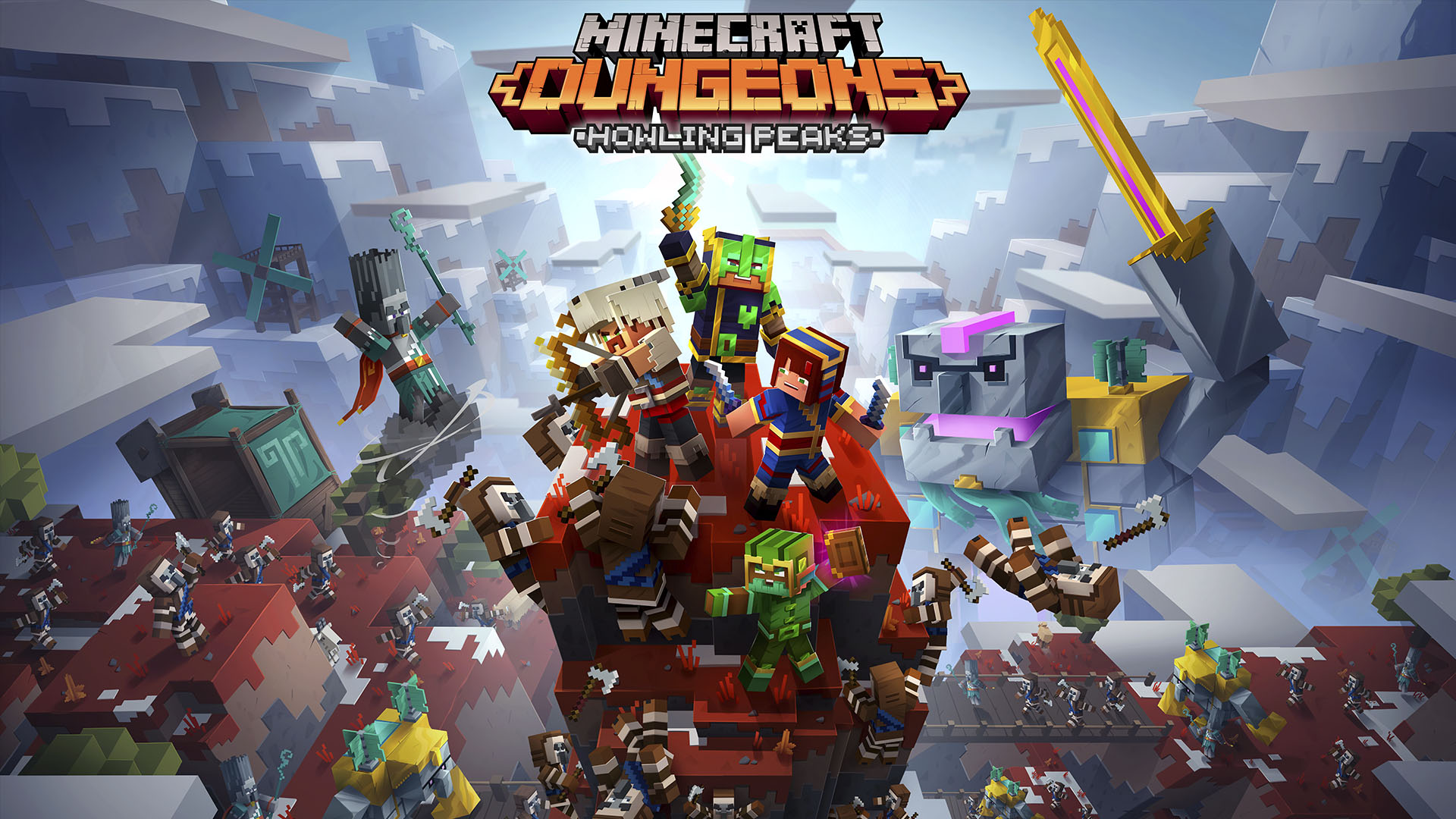 Minecraft Dungeons Howling Peaks