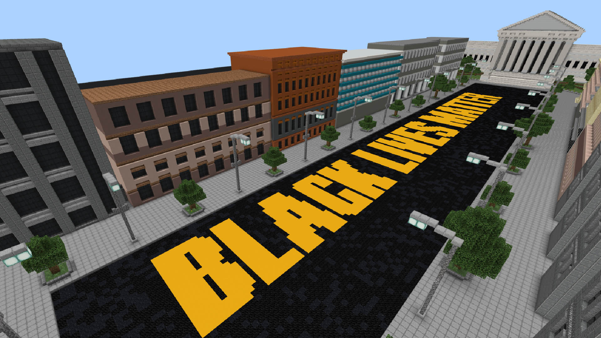Minecraft a la comunidad negra