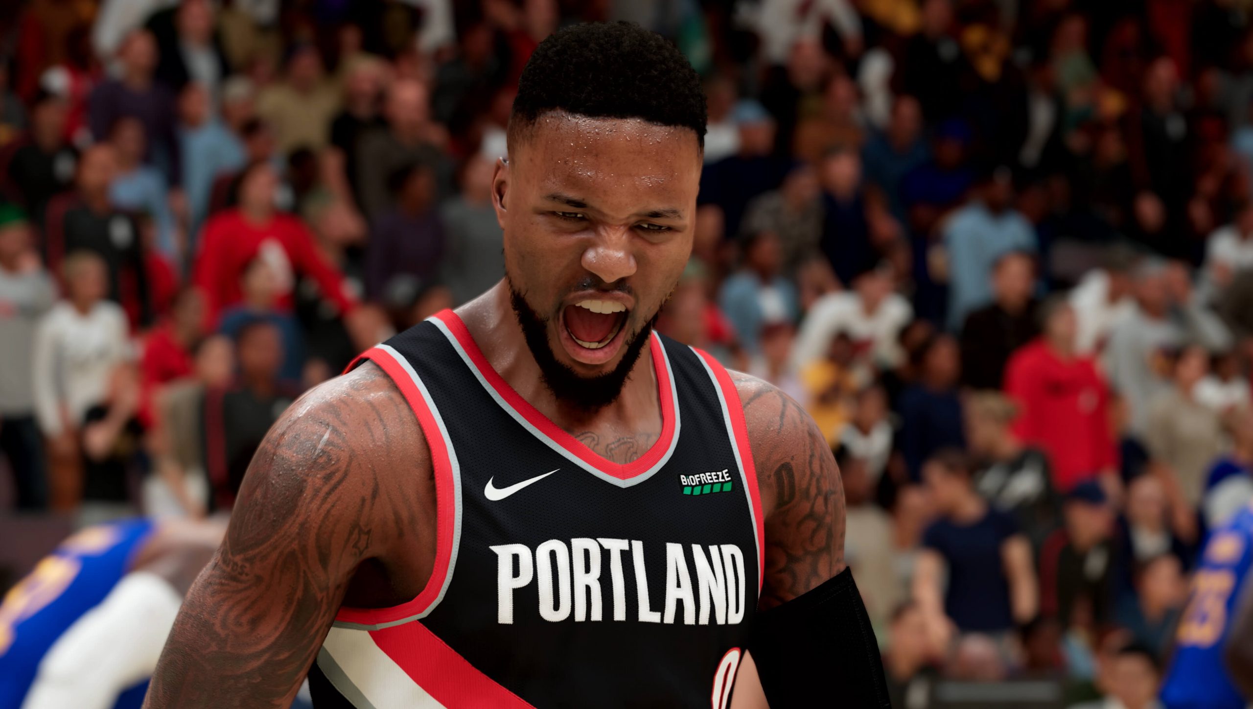 NBA 2K21 Next Gen Damian Lillard Yell scaled