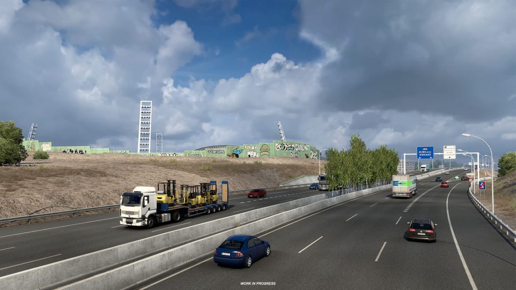 Madrid con Euro Truck Simulator 2