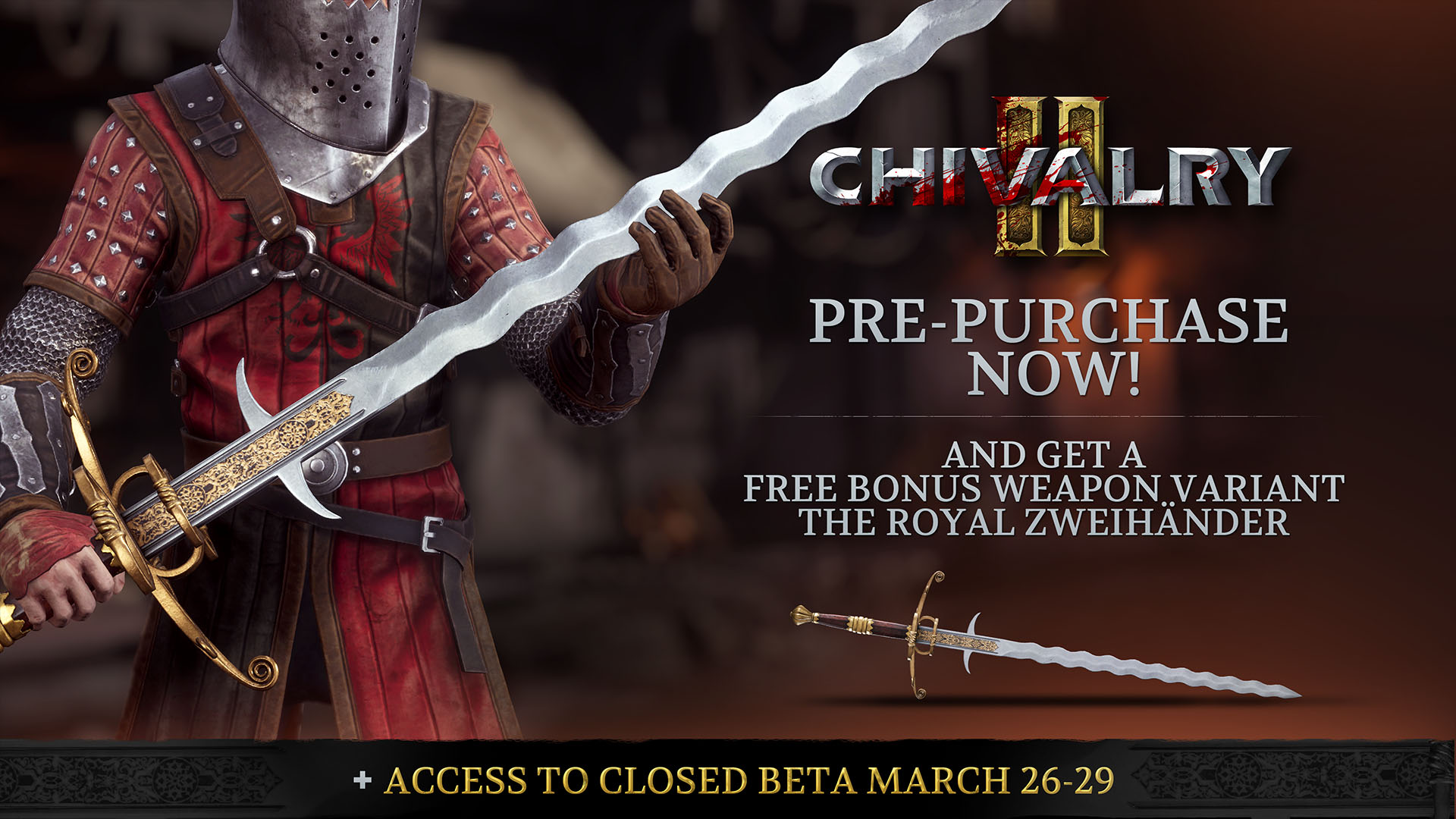 lanzamiento de Chivalry 2