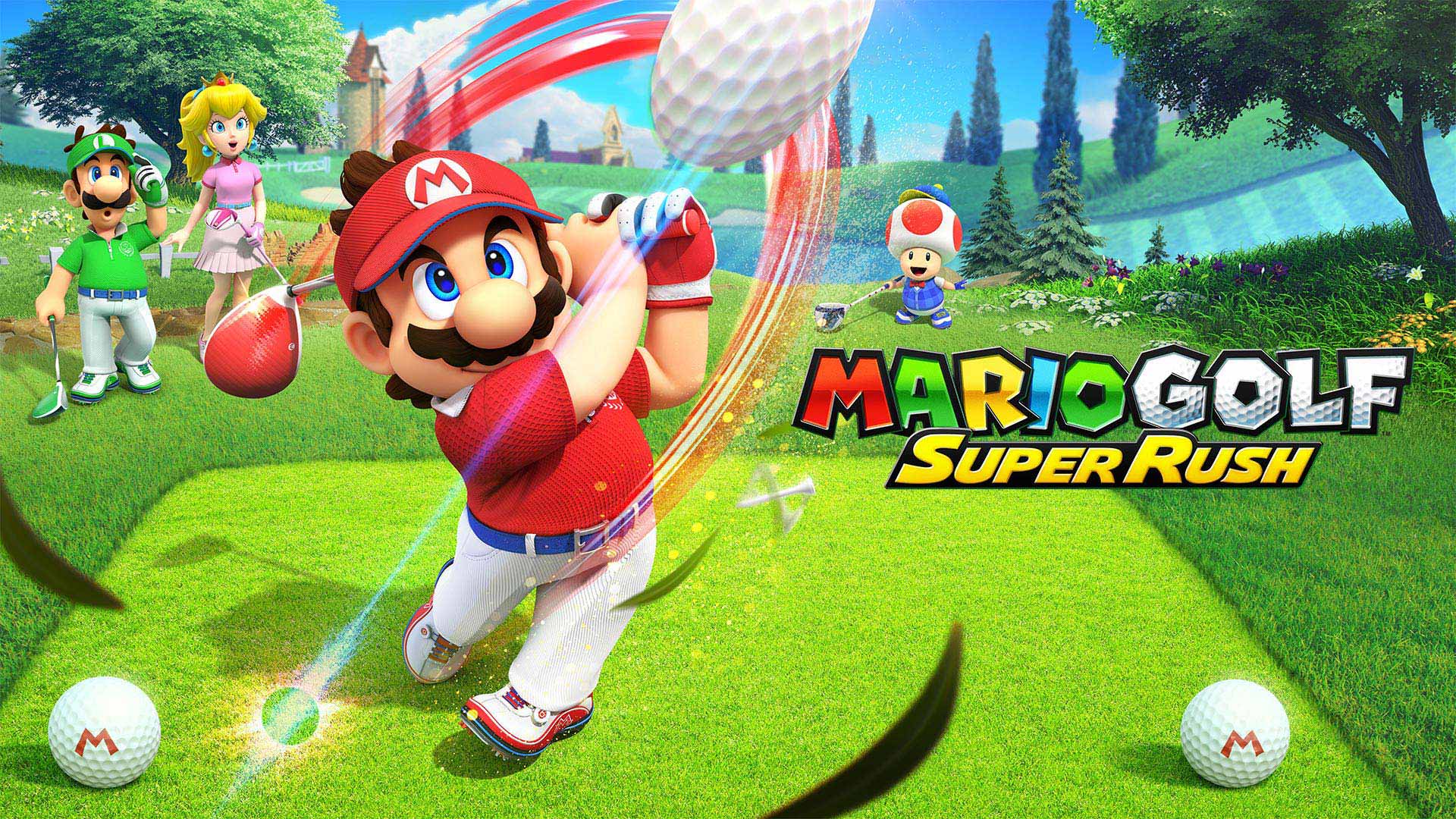 Mario Golf Super Rush Art