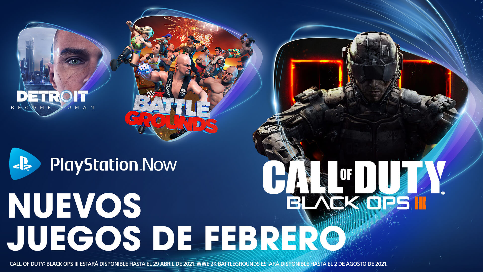 PlayStation Now en febrero 2021