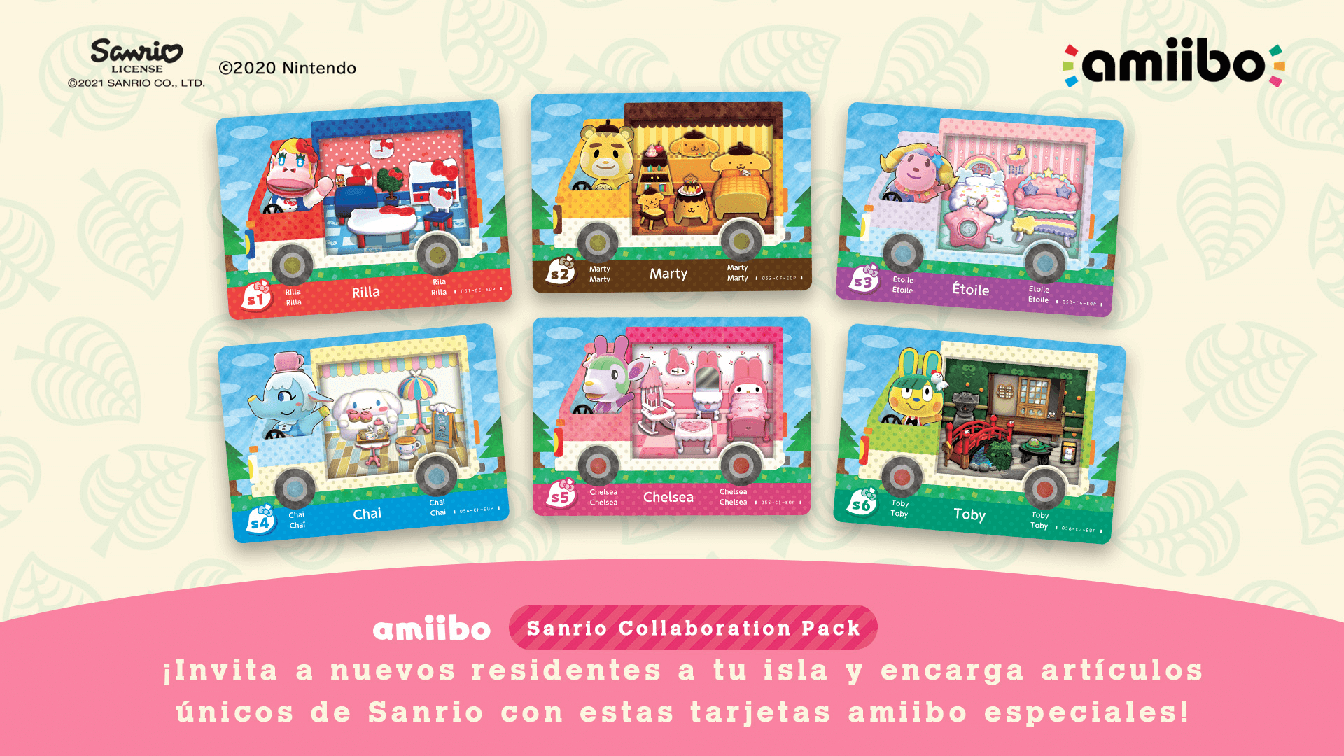 Animal Crossing Sanrio Collaboration Pack