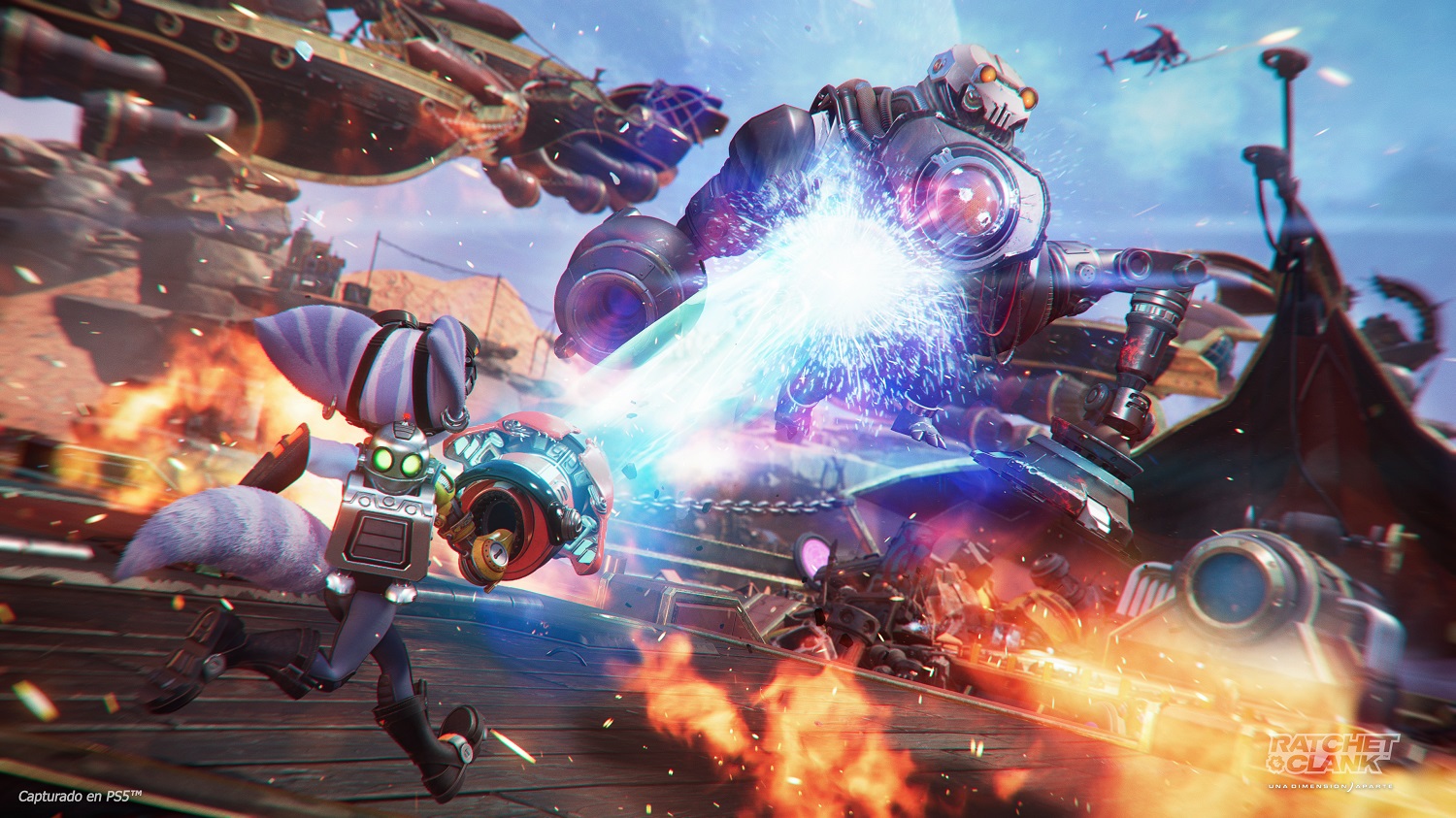 Ratchet Clank Una dimension aparte Armas y artilugios