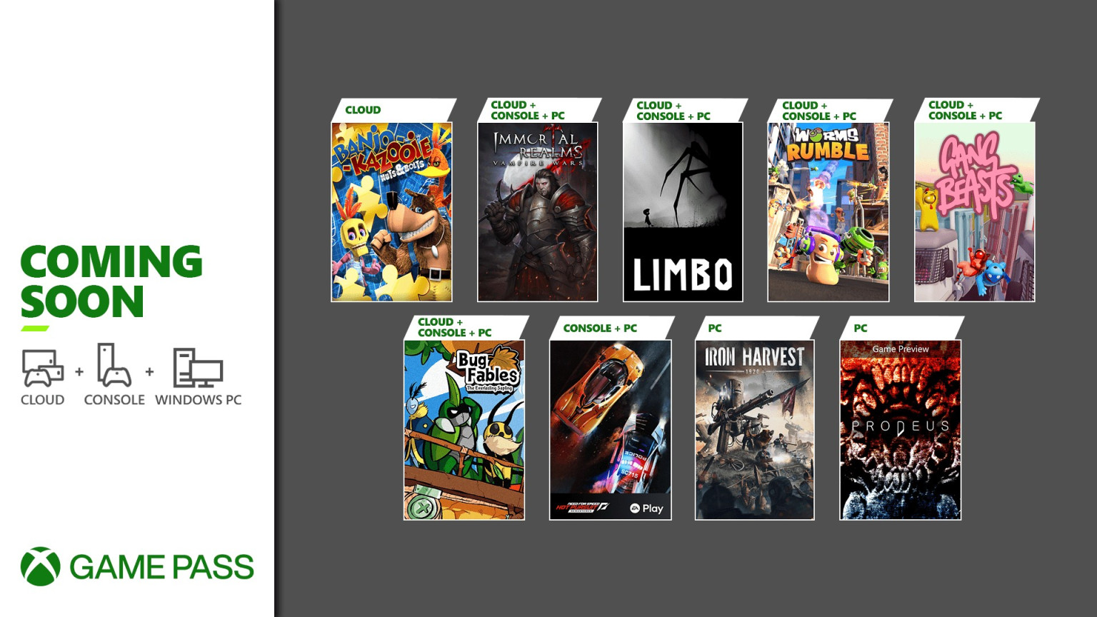 xbox game pass de junio y julio