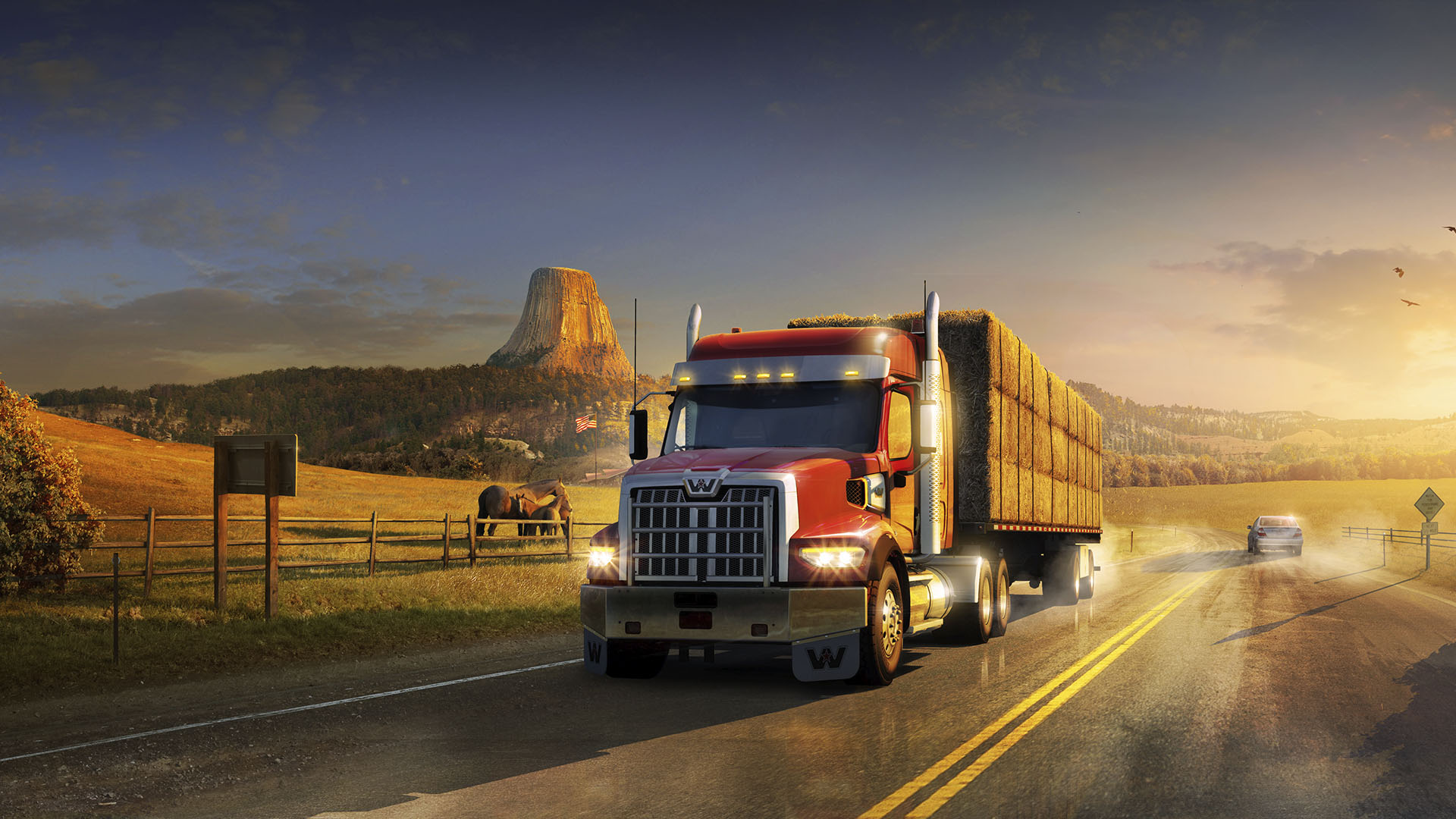 Wyoming de American Truck Simulator