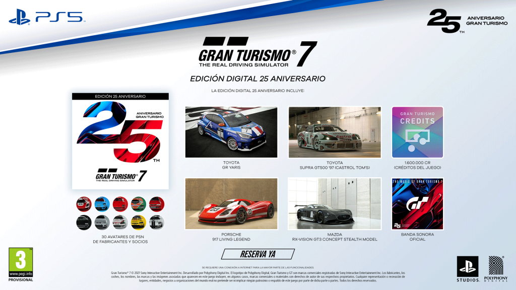 ediciones de Gran Turismo 7