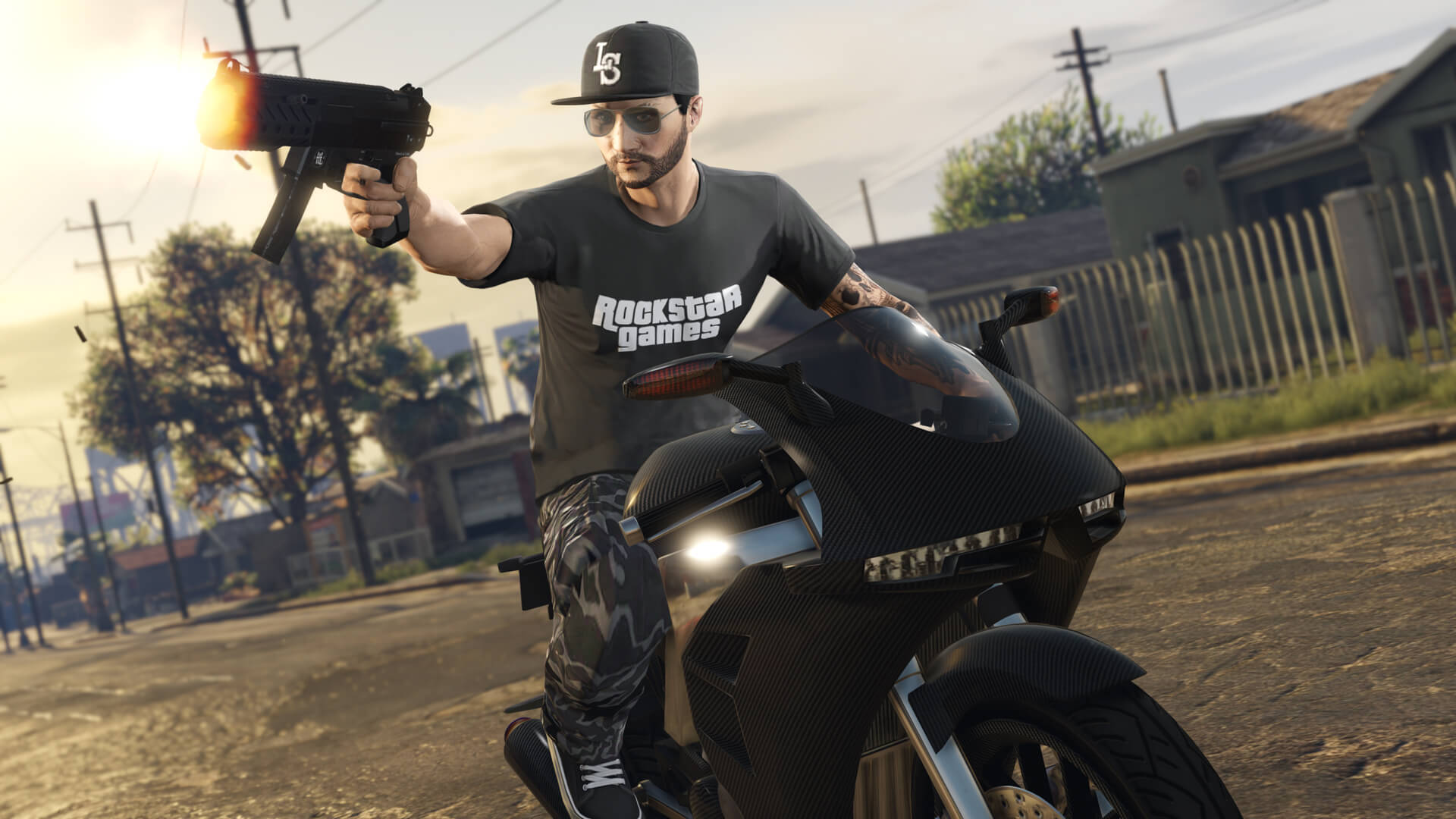GTA Online 10 14 2021 Rockstar Games Typeface Tee