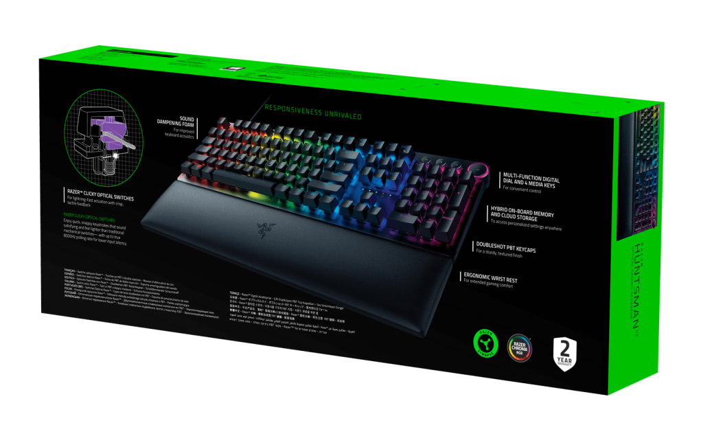 Razer Huntsman V2 Analisis Caja 2