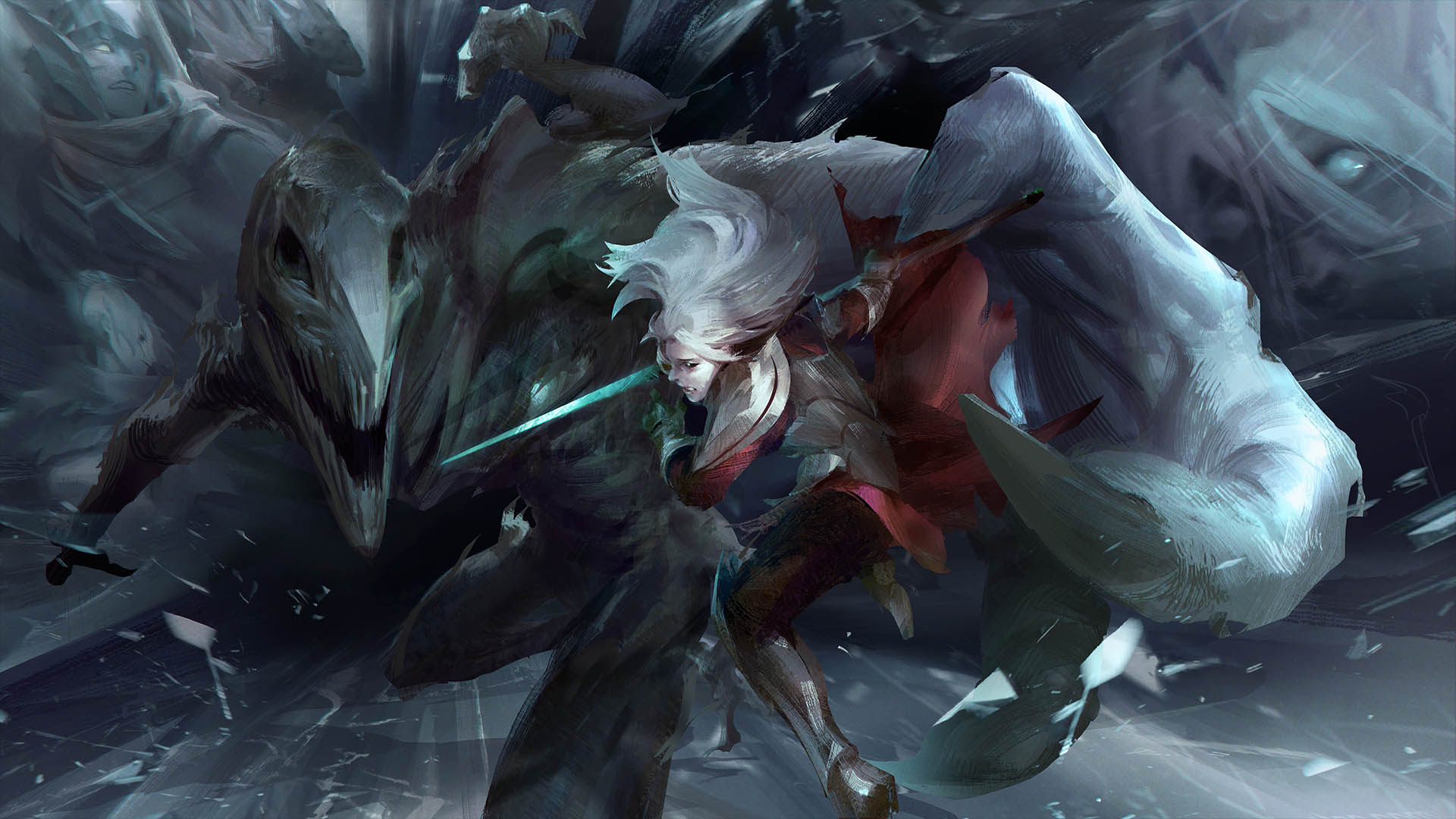Deaths Gambit Afterlife Art
