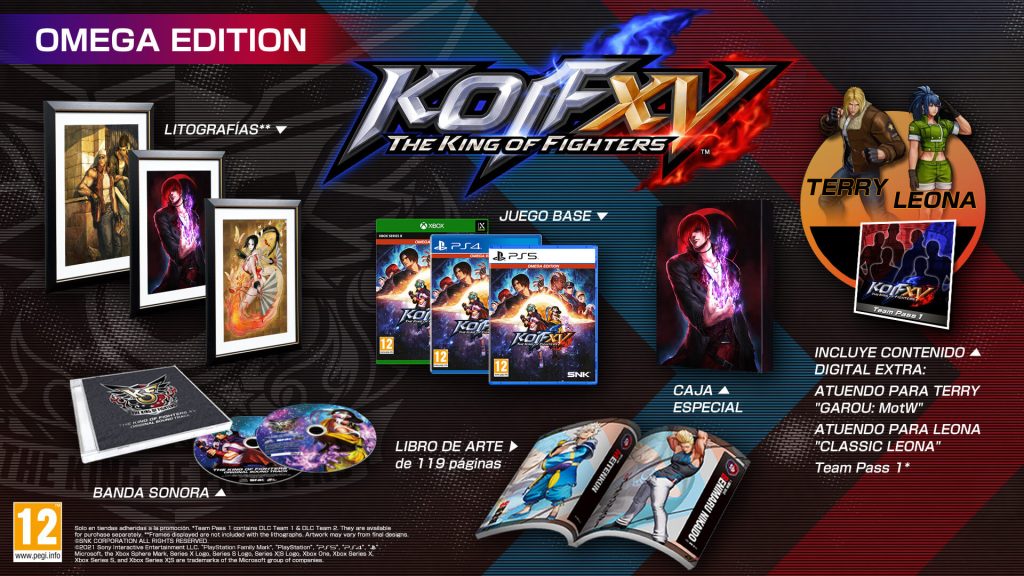 OMEGA de THE KING OF FIGHTERS XV