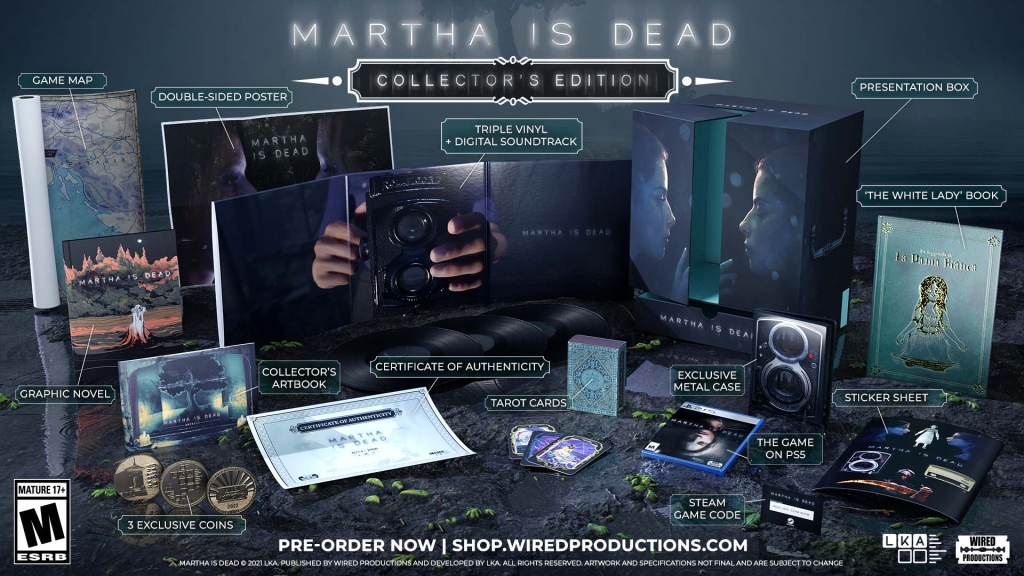 Collector’s Edition de Martha Is Dead